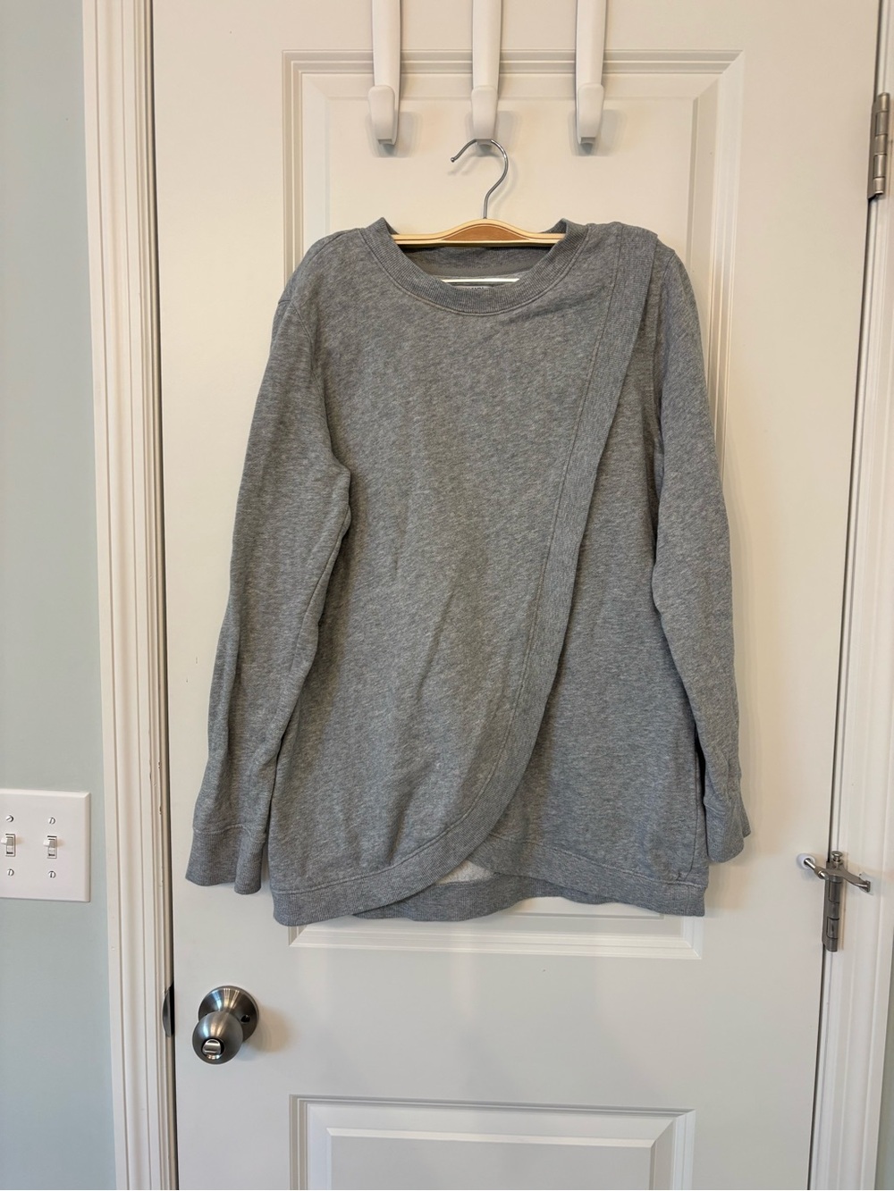Old Navy Women's Grey Nursing Sweatshirt